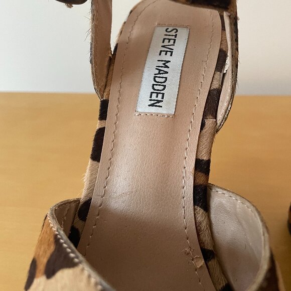 Steve Madden Leopard Wedges - Picture 8 of 16